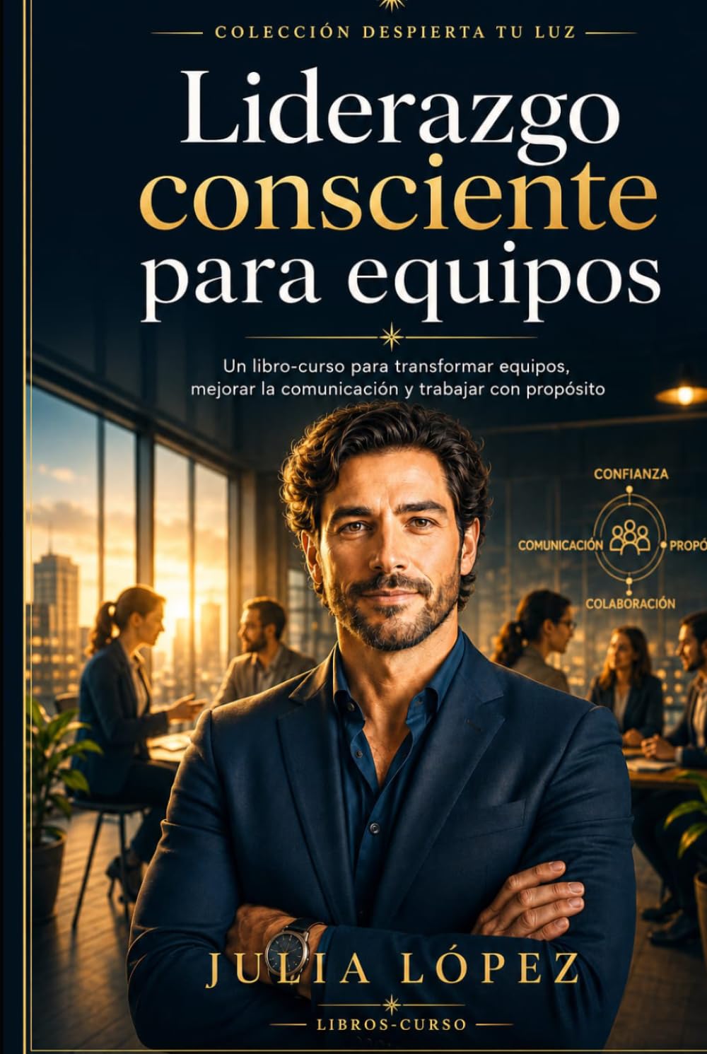 Liderazgo consciente para equipos: Un libro-curso para mejorar la comunicación, fortalecer la confianza y trabajar con propósito (Despierta tu Luz)