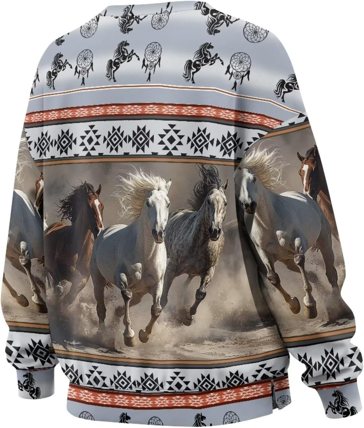 Showudesigns Womens Sweatshirt Long Sleeve Pullover Hoodie Crewneck Sweater Tops Fall Clothes with Pocket S-2XL