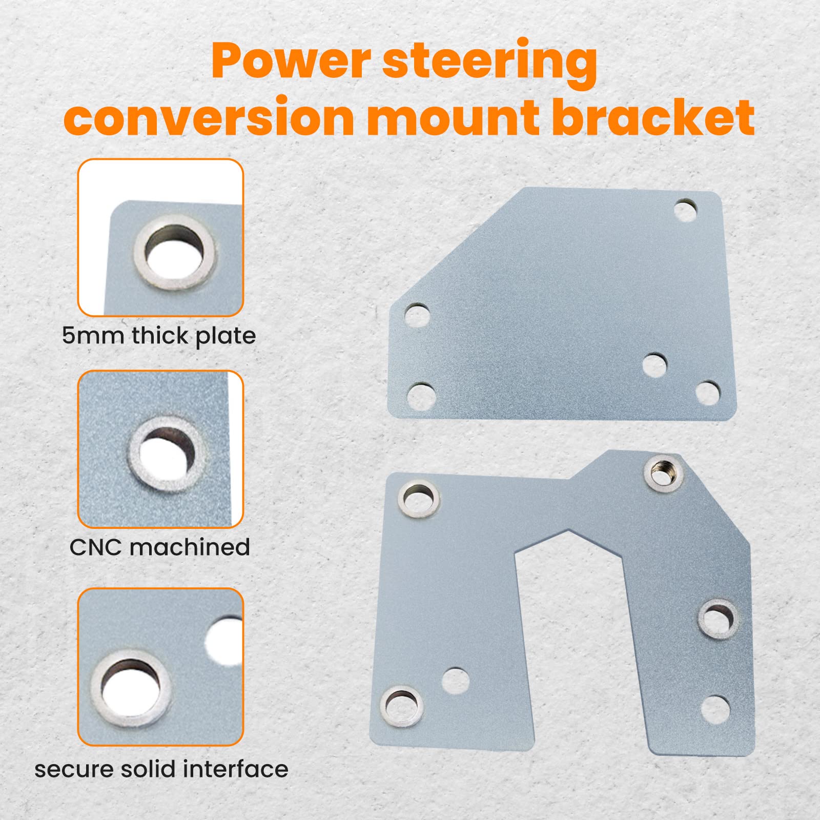 maXpeedingrods Power Steering Mount Bracket Kit