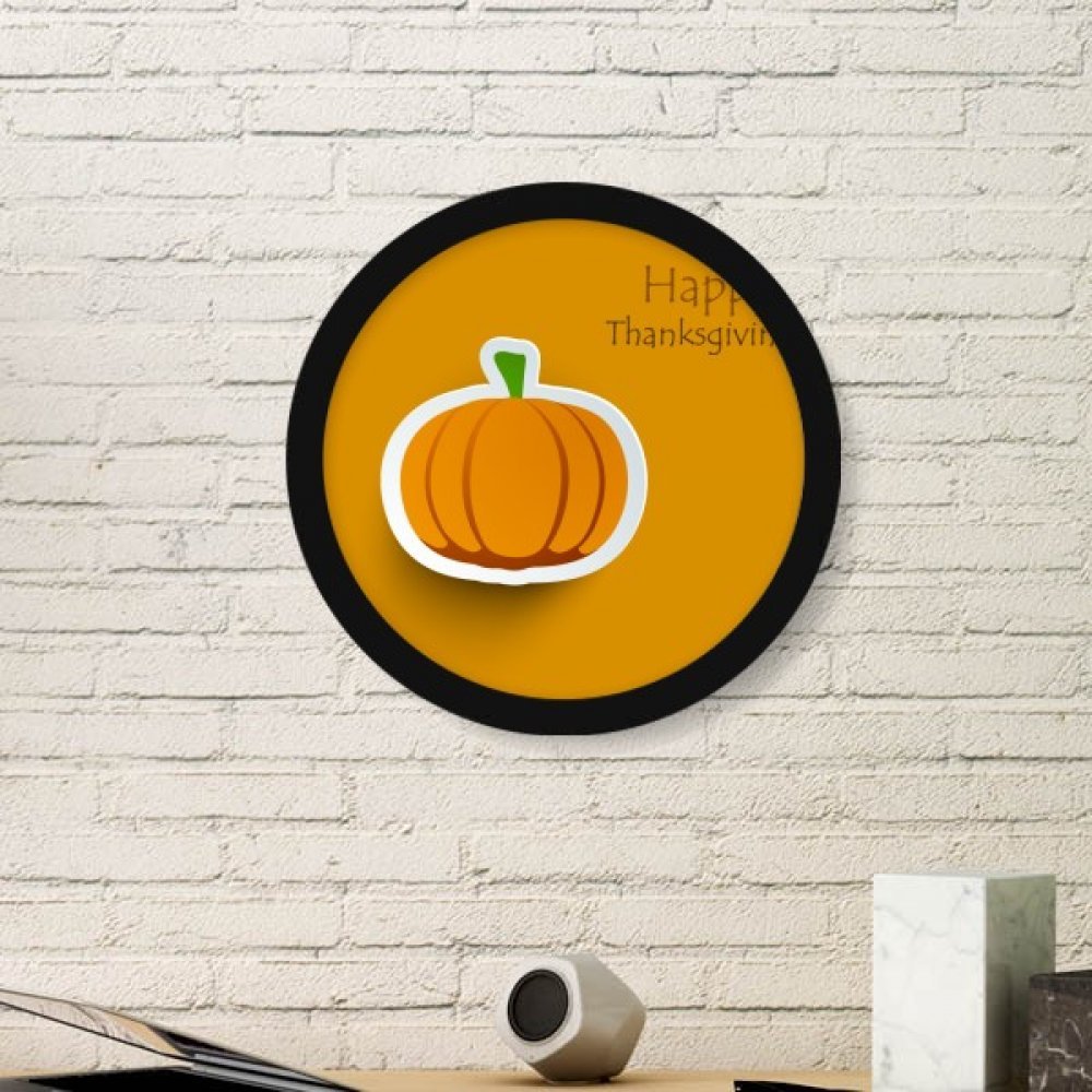 Image citrouille Thanksgiving pour raviver un mur blanc et terne