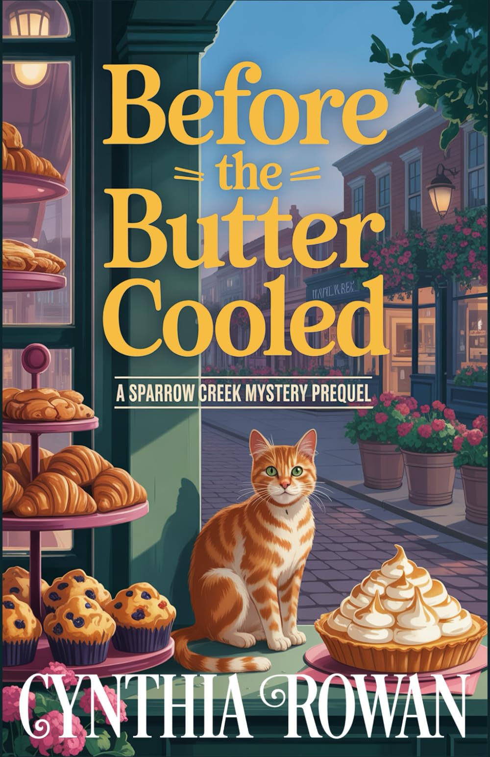 Before the Butter Cooled: A cozy baking mystery (A Sparrow Creek Mystery)