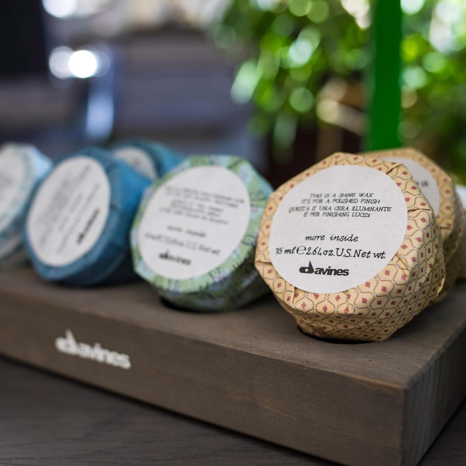 Davines This Is A Shine Wax, Light Hold High Shine & Polish - Creamy Wax for Glossy Finish - Workable Texture for Sleek Styles, 2.54 Fl Oz - Image 6