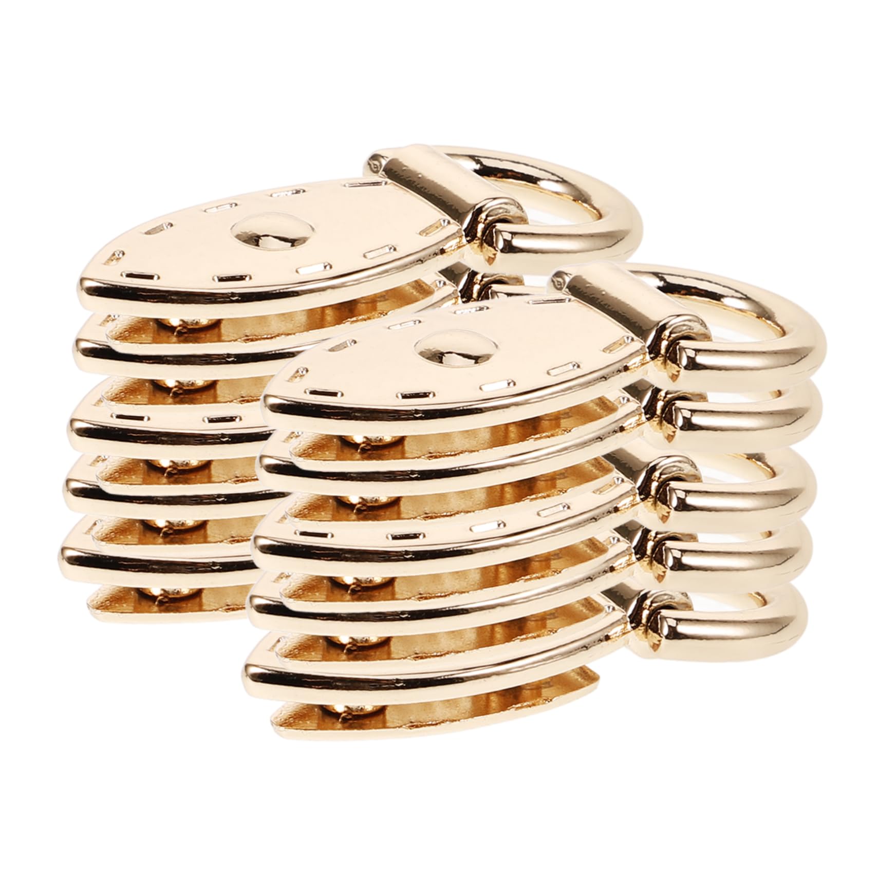 Holibanna Hebillas De Metal Para Bolsos Ganchos Carabiner Desmontables Para Bolso Accesorios De Moda Para Personalizar Estilo