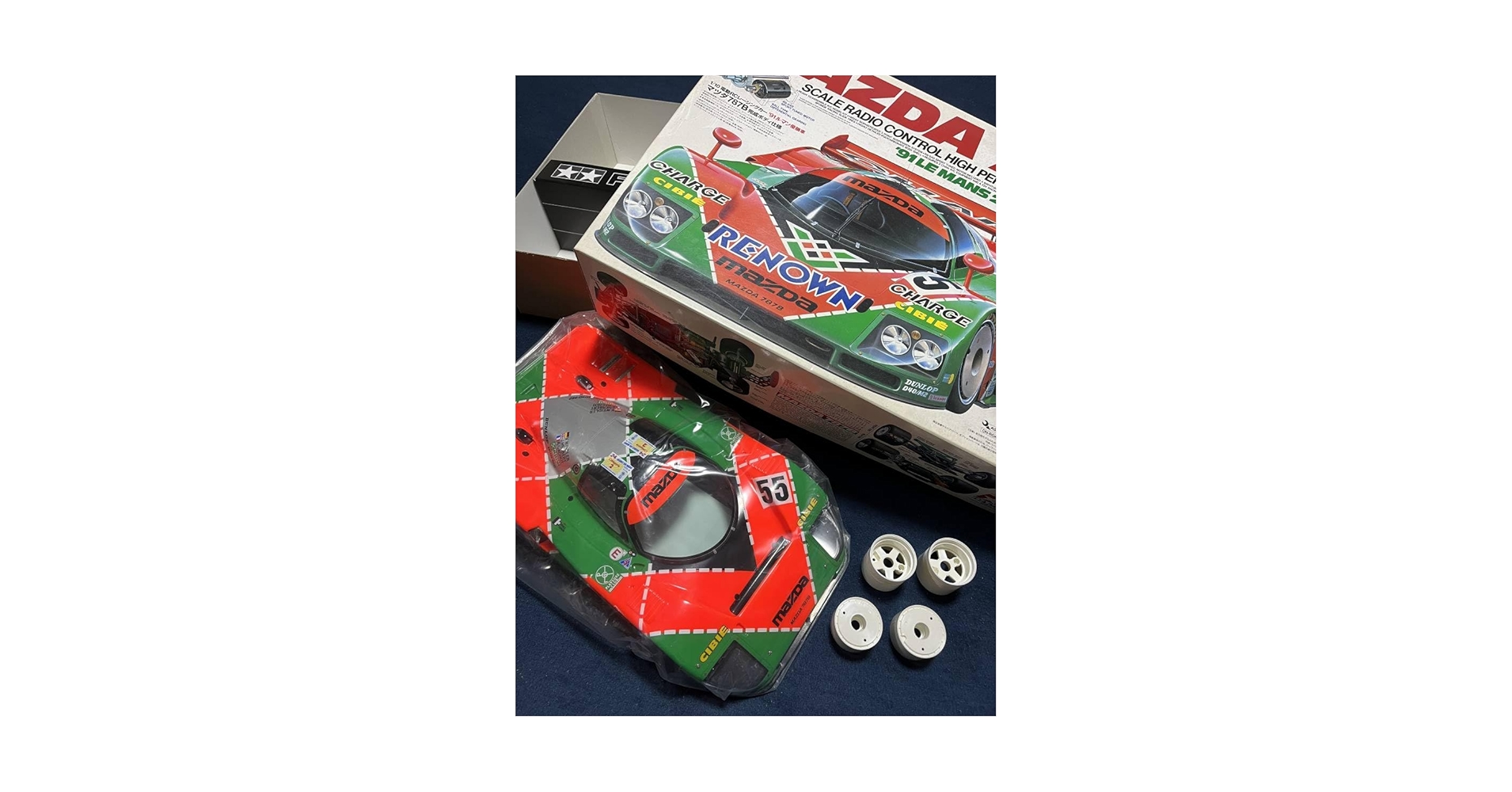 Amazon.co.jp: タミヤCカー フィニッシュドボディ MAZDA 787B : おもちゃ