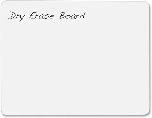 Miniatura 1 de Chenille Kraft 9881 Pizarra de borrado en seco liso de 9 pulgadas x 12 pulgadas, color blanco