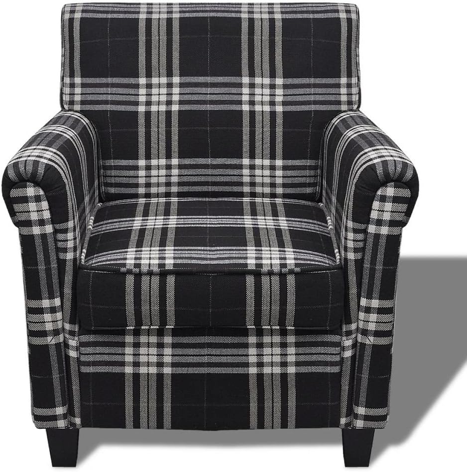 Ausla Silla de Sofá para el Hogar, Muebles de Silla de Brazo de Sofá Suave Elegante Moderno Ergonómico para Dormitorio para Lectura