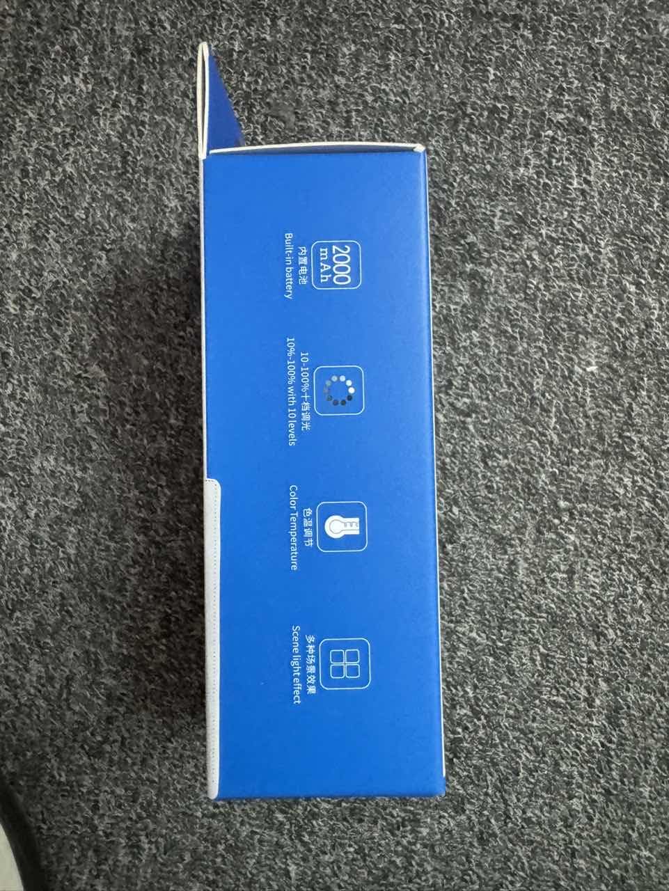 Ma King Lampa do selfie LED Clip 3 tryby kolorów Int Light Sensor Akumulator 2000 mAh Do wideokonferencji/TikTok na żywo