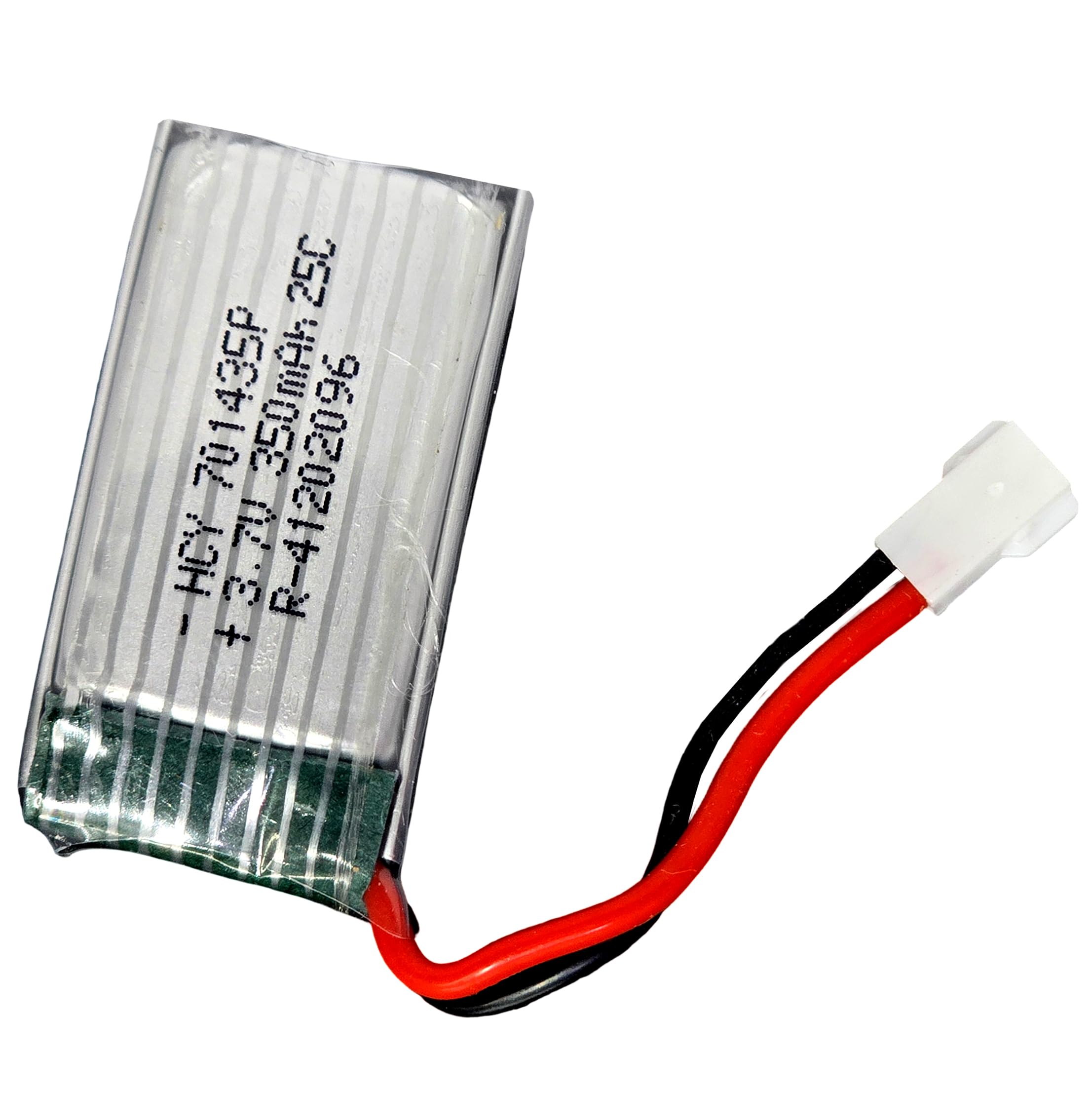 Digital Craft 3.7V 350mAh Rechargeable LiPo Battery Lithium Polymer Cell for RC Toys Bluetooth DIY MP3 DVD Player High Performance Lightweight Durable Power,1pc of Battery,-image-30