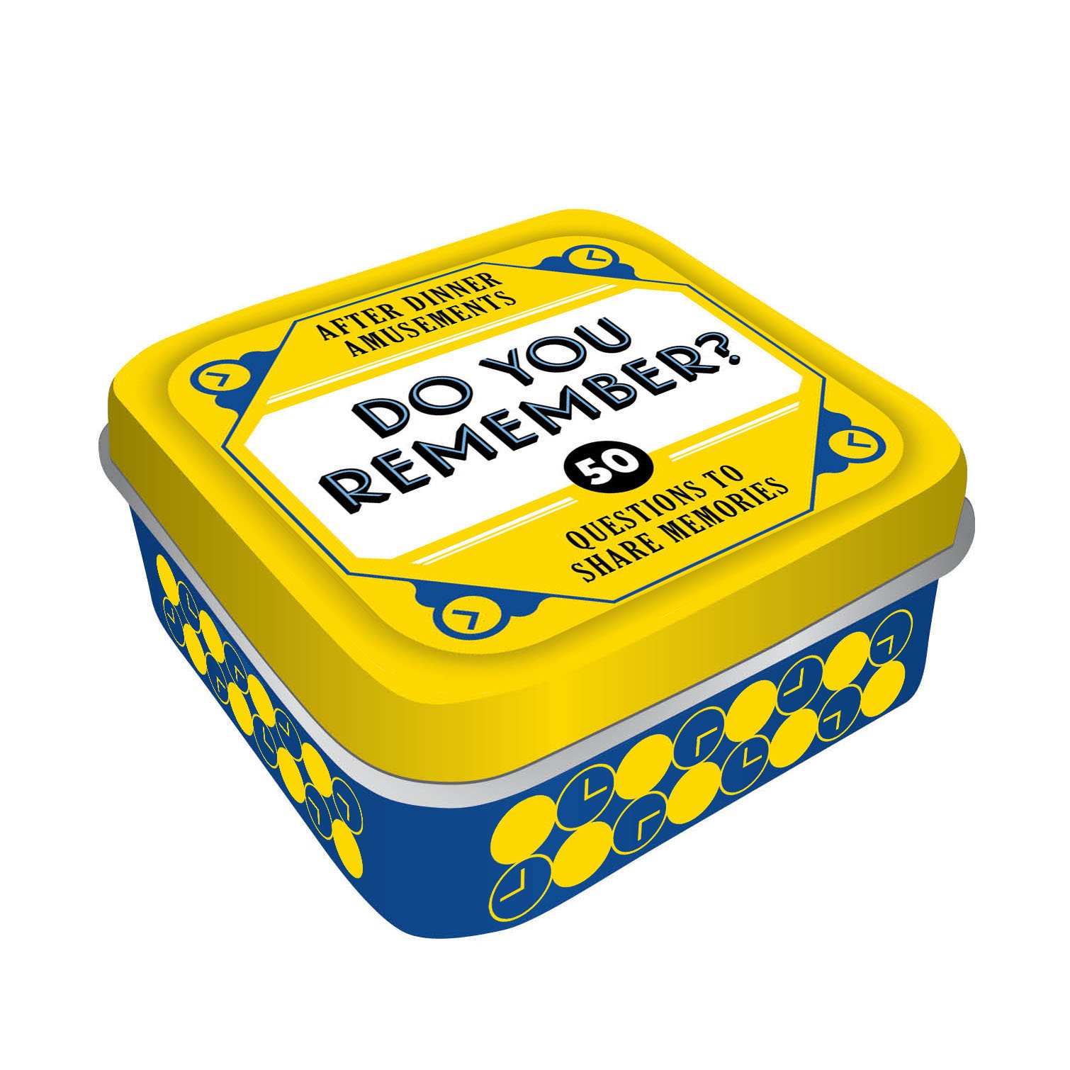 After Dinner Amusements: Do You Remember? 50 Questions to Share Memories (Conversation Game for Family and Friends, Gift for Host or Hostess)