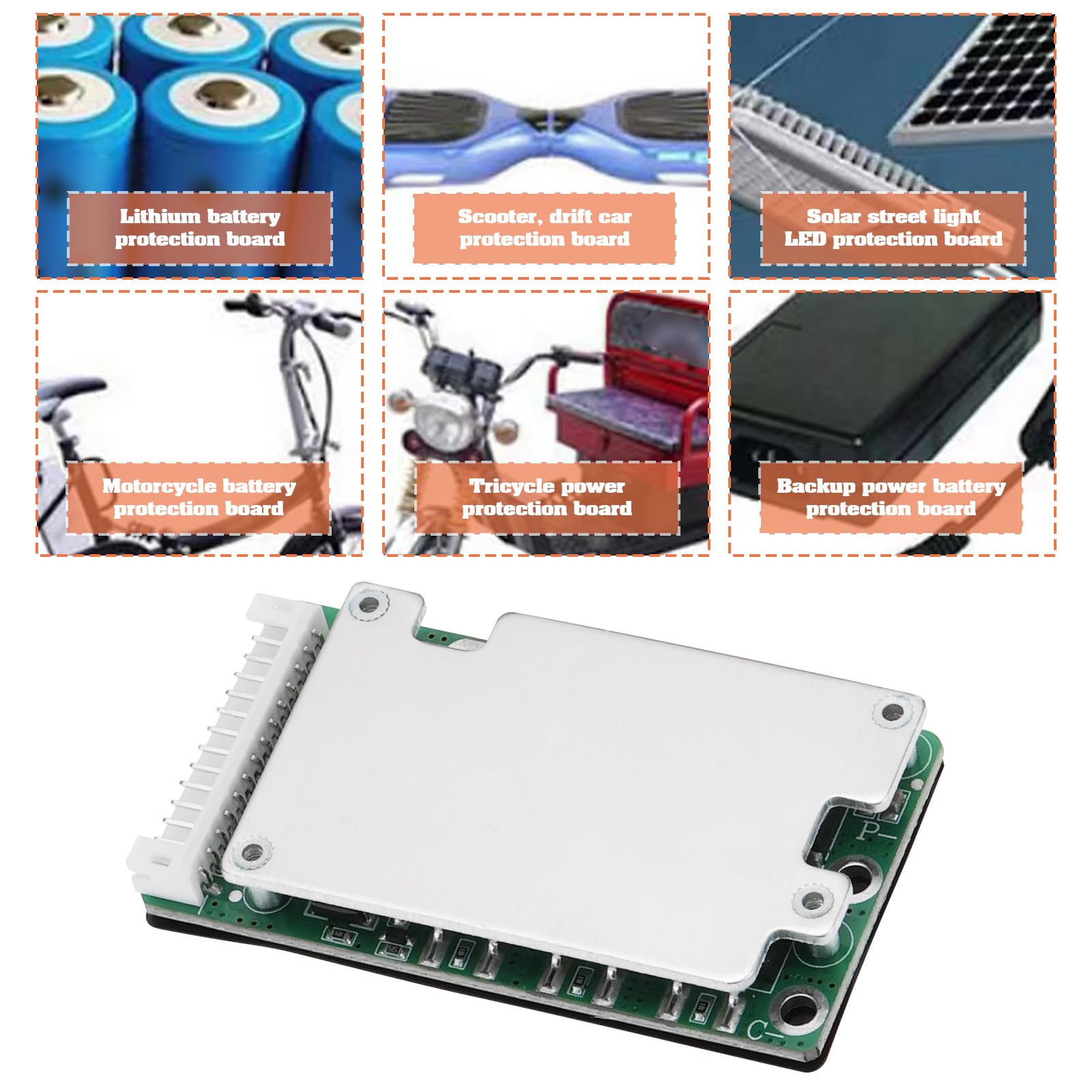 BMS 3S 40A Batteria Li-Ion BMS (Battery Management System) 3S Per Batterie Li-Ion 12.6V 40A – Protezione Da Sovraccarico E Cortocircuito Batteria Bacchette - Foto 5