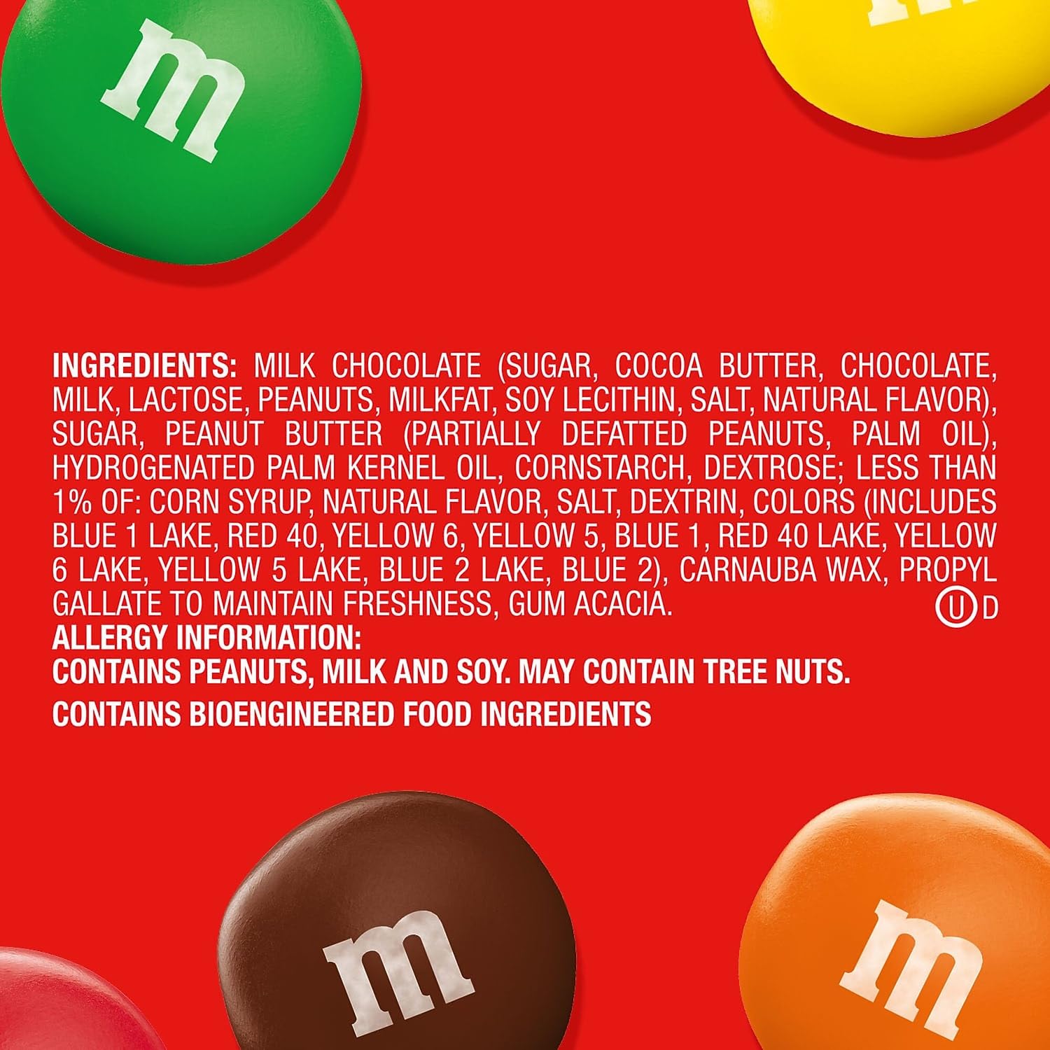 M&M'S Peanut Butter Erdnussbutter Chocolate Candy 55 oz 1,559 kg