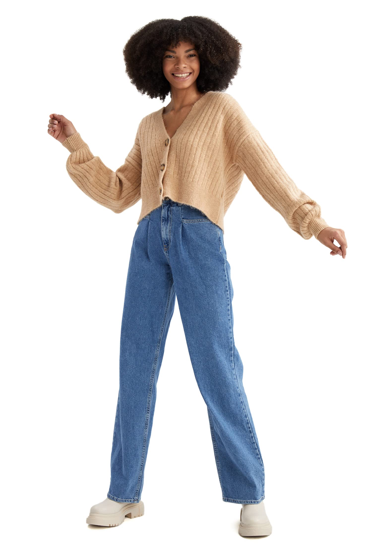 R1389AZ Cardigan Kadın