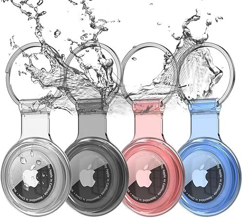 Funda para etiquetas de aire, soporte para perro, mascota, equipaje, llaves, llavero protector de cuerpo completo antiarañazos