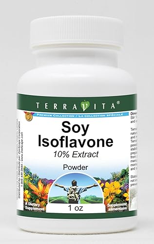 Soja isoflavona 10% Polvo (1 oz, ZIN 521416)