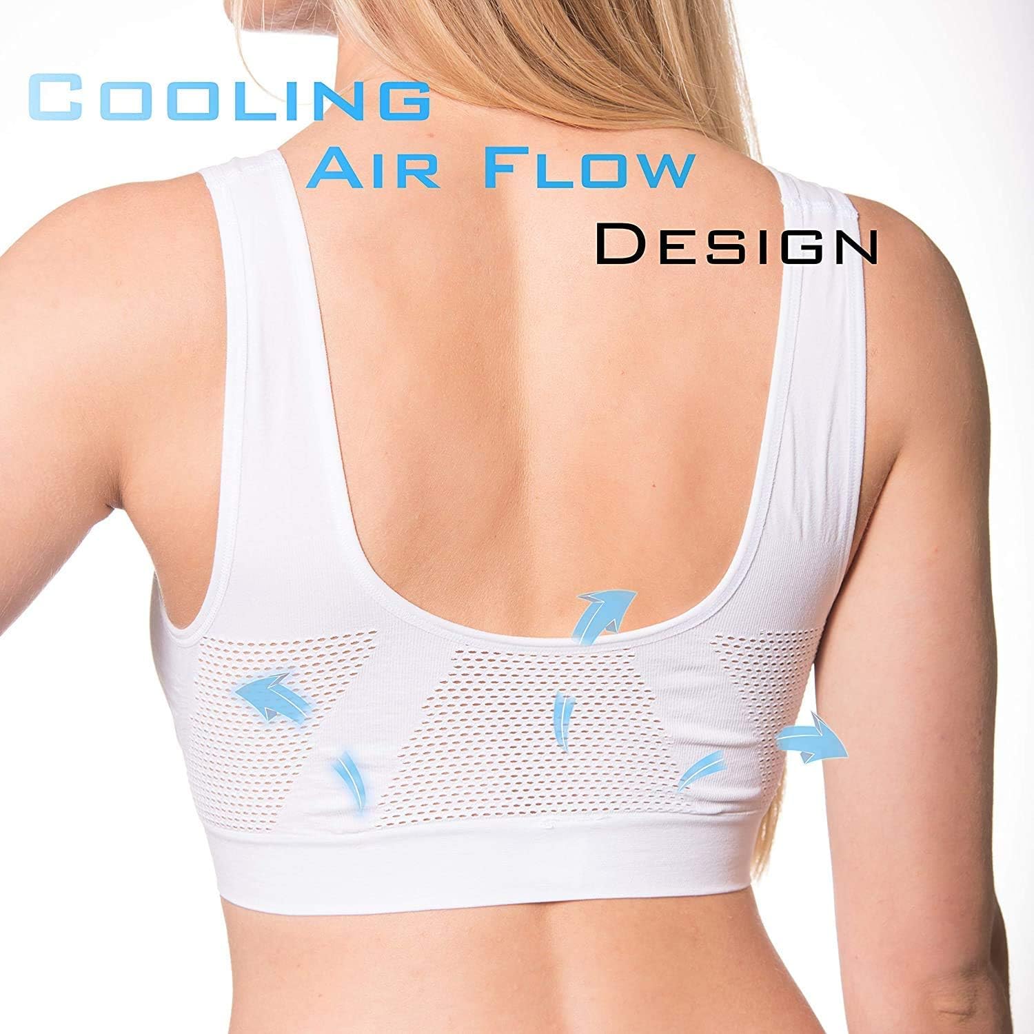 Comfort Finds Seamless Pullover Cooling Sports Bra