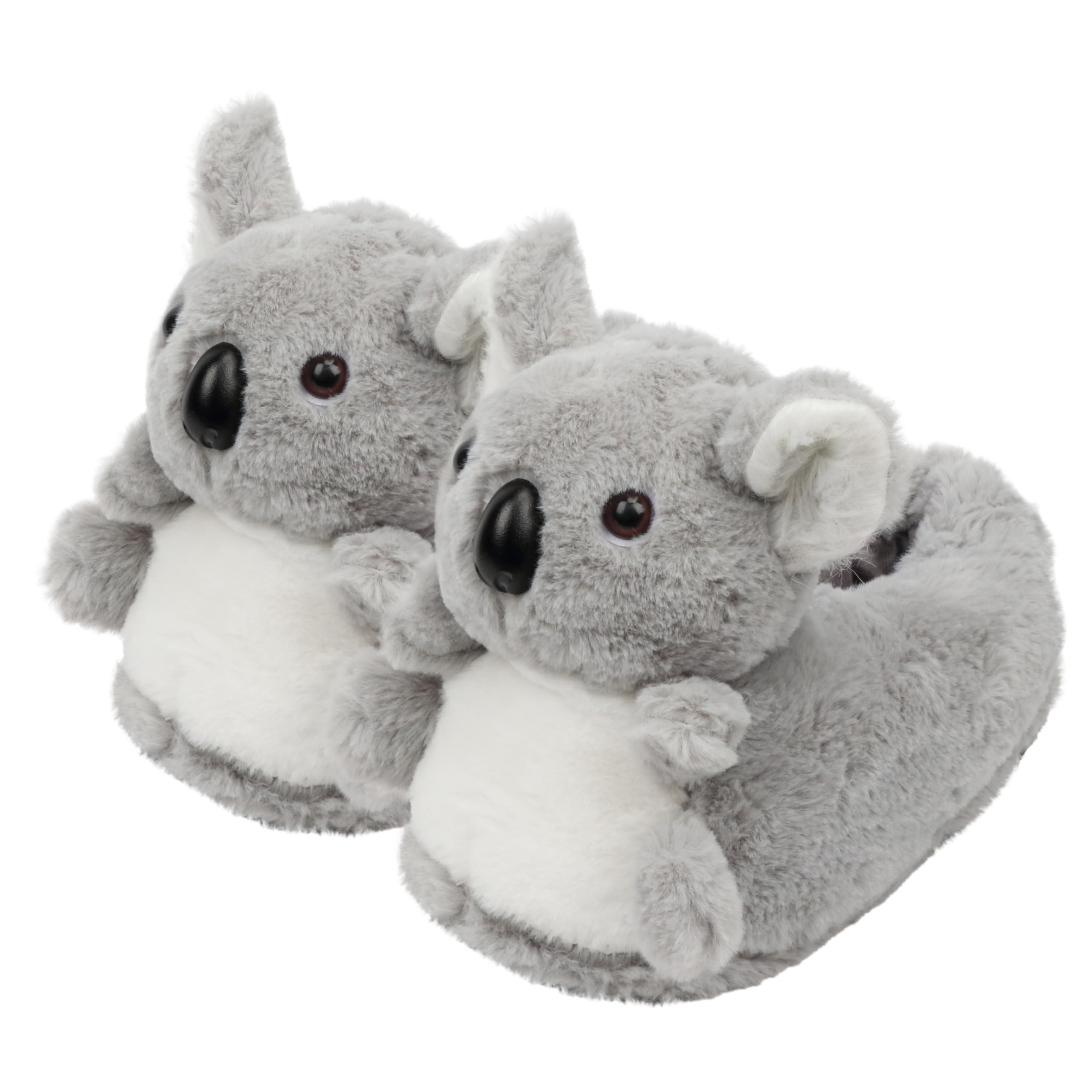 Aopuro Cute Women Penguin Animal Slippers Fluffy Warm Plush House Shoes Novelty Soft Slippers Cartoon Gifts for Birthday Christmas