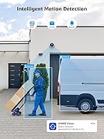 Vista 4 de ANNKE 4K PoE Security Camera System with Audio, 12MP H.265+ NVR with 2TB HDD, 4x8MP Ultra HD IP Dome Cam, AI Smart Detection, 100ft