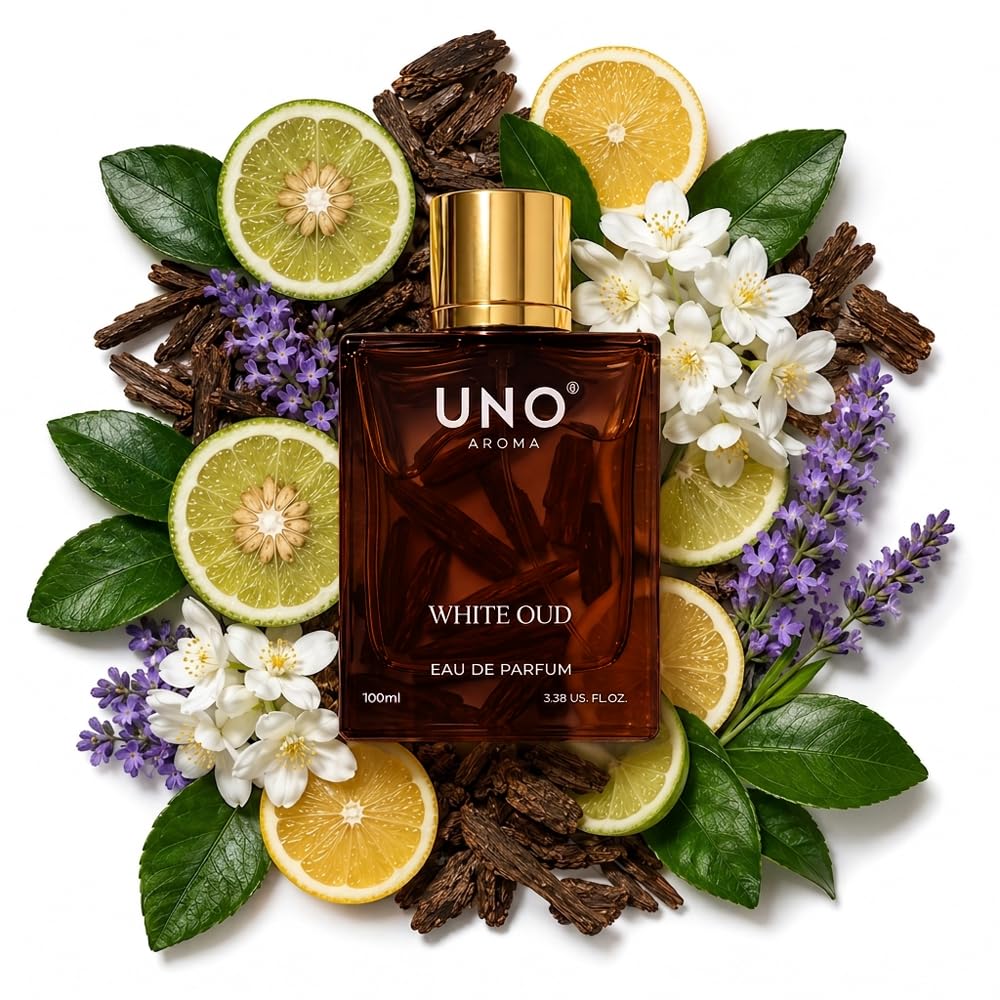 UNO AROMA White Oud Luxury Perfume for Men & Women, Long Lasting Unisex Perfume, Best Gift for Women & Men, Eau De Perfume, Perfect for Any Occasion (100ml) Pack of 1-image-44