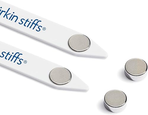Miniatura 9 de Plastic Magnetic Collar Stays by Würkin Stiffs As Seen on Shark Tank Stiff-N-Stays Collar Inserts