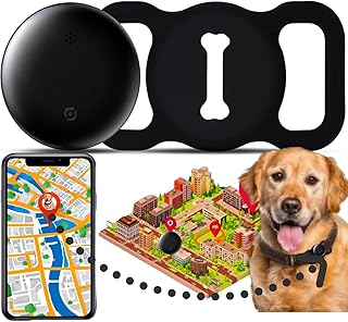 Inseguitore di Posizione Dell'Animale, Localizzatore per Cani, Copertura Migliorata, Nessuna Tariffa Mensile, Cani Senza A...