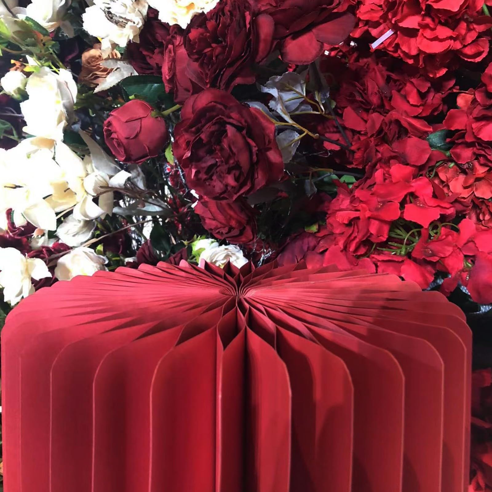Soporte de cartón plegable para tartas, pilares cilíndricos para decoración de fiestas y bodas