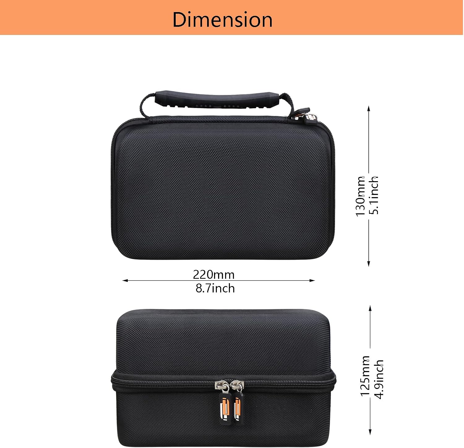 Carrying Case Compatible With JIXINMIYUE Handheld Car Vacuum Cleaner
