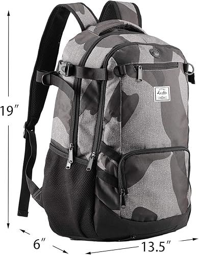 Miniatura 7 de normal Bolsa de béisbol de baloncesto para fútbol, voleibol, fútbol, equipo de softbol con zapatos y compartimento para pelota