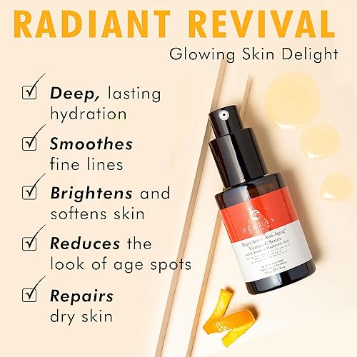 Miniatura 3 de Suero de vitamina C para la cara con ácido hialurónico  Suero facial de vitamina C para mujeres y hombres, suero antienvejecimiento vitamina C y