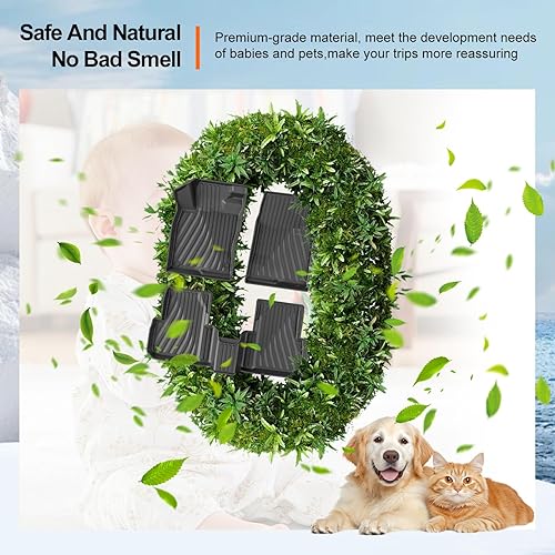 Vista 17 de powoq Alfombrilla de maletero compatible con Honda Civic Hatchback 2022-2026, revestimiento de carga de elastómero termoplástico, repuesto