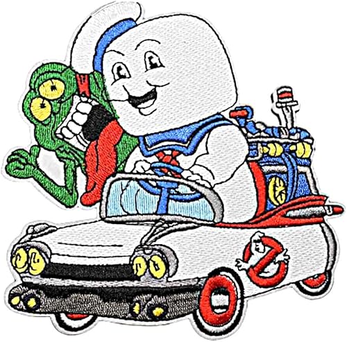 Parche bordado de Ghostbusters Stay Puft de 5 pulgadas de alto