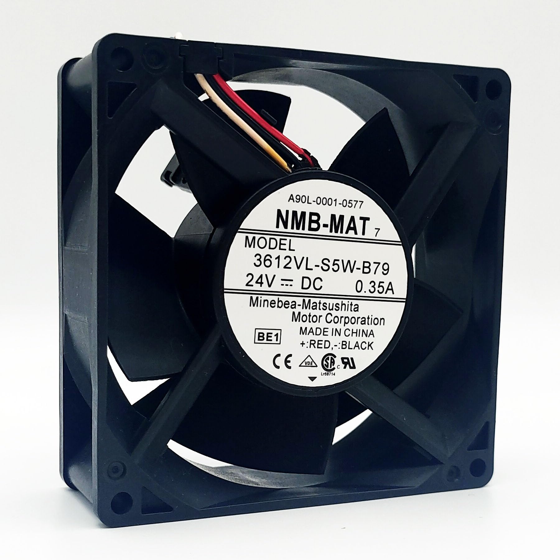 NMB 3612VL-S5W-B79 24V 0.35A 9232 9CM Double Ball Fanuc inverter fan