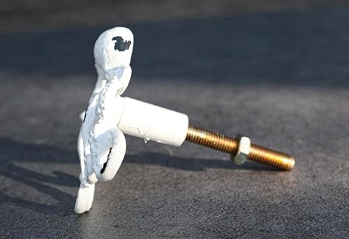 Miniatura 3 de Ebros Gift Paquete de 6 pomos rústicos envejecidos pintados a mano de hierro fundido náutico marino pulpo, cajón de puerta de gabinete, pomos para