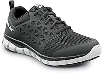 Vista 2 de Reebok Zapatos para trabajo industrial y de construcción Sublite Cushion para hombre Negro/Gris