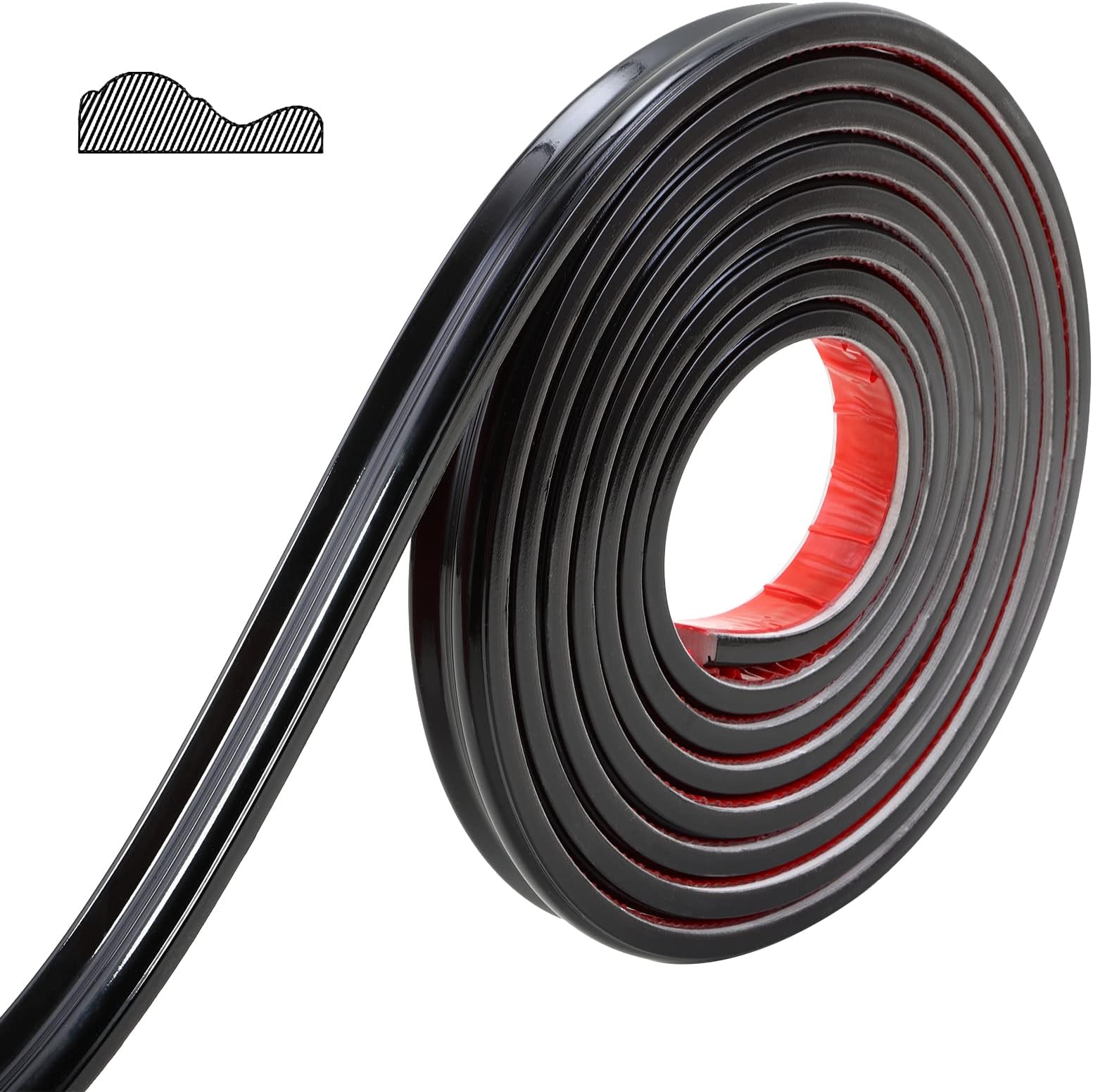 Wall Moulding & Chair Rail | Peel & Stick Self Adhesive Cladding Strip | DIY Home Decor on Cabinet Door Mirror Frame 3m x 32mm