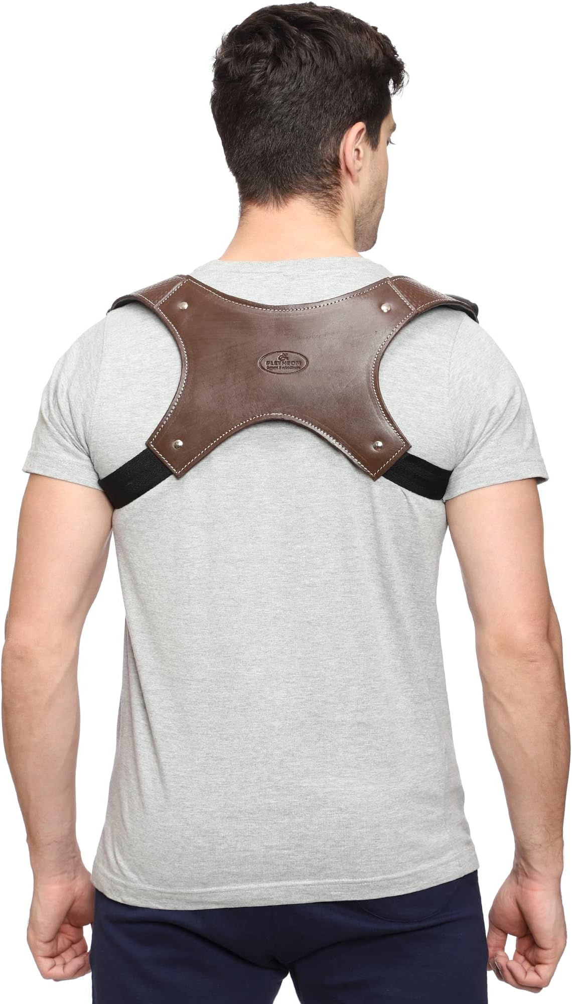Posture Corrector For Men & Women. Posture Corrector Belt For Back & Shoulder, Back Support Belt. Back Straightener Brace For Spine & Body Posture Correction, Backbone Support Belt FREE SIZE