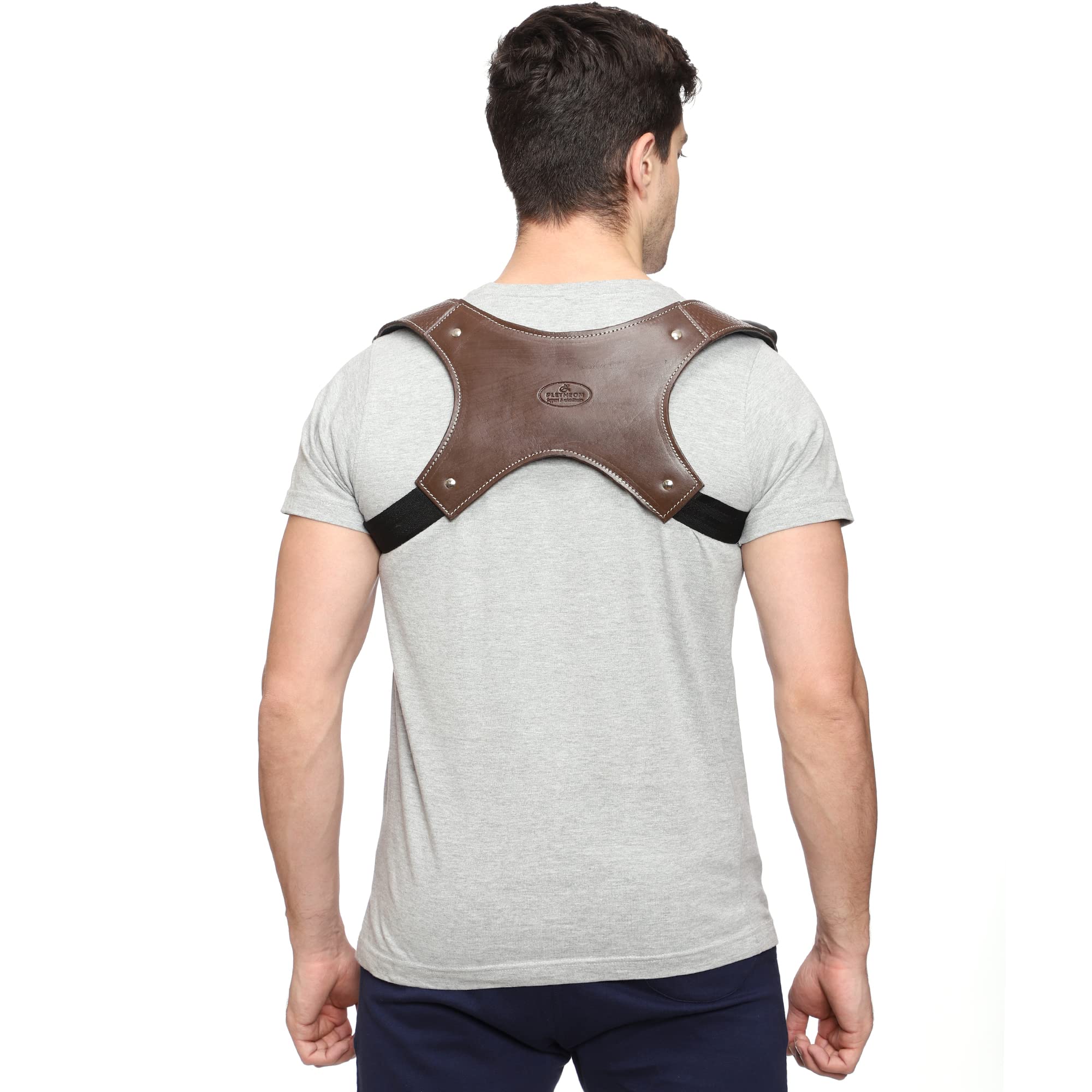 Posture Corrector For Men & Women. Posture Corrector Belt For Back & Shoulder, Back Support Belt. Back Straightener Brace For Spine & Body Posture Correction, Backbone Support Belt FREE SIZE