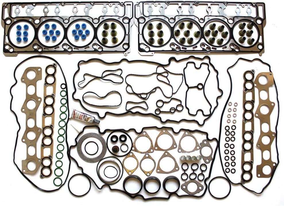 Cylinder Head Gasket Set Fit for Ford F-250 Super Duty 6.4L Replace HS26565PT,HS54657
