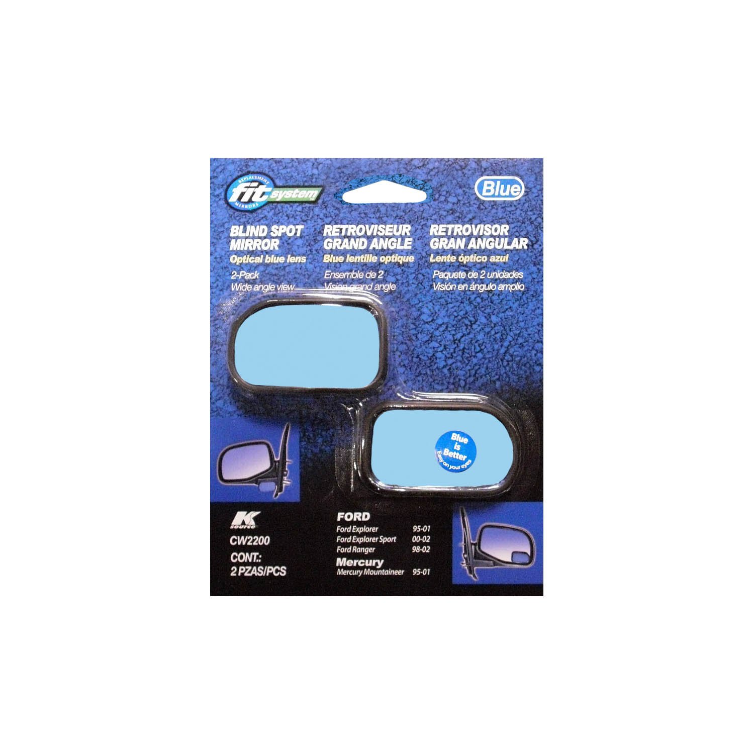 Photo 1 of BLIND SPOT MIRROR 2 PACK