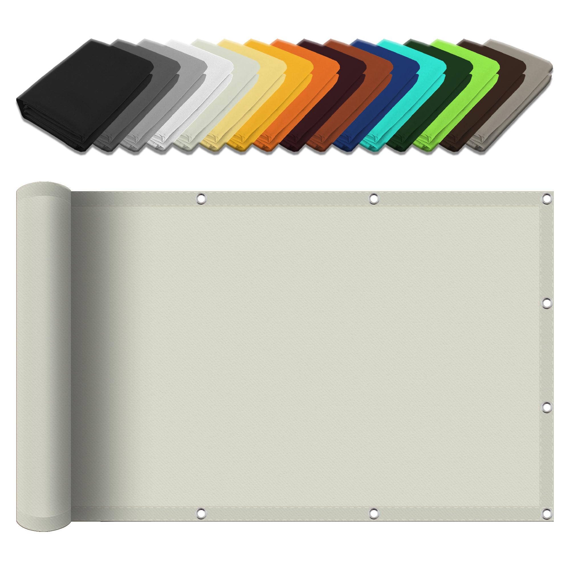 Voile d'ombrage rectangulaire protection UV pour protéger votre voiture et votre terrasse