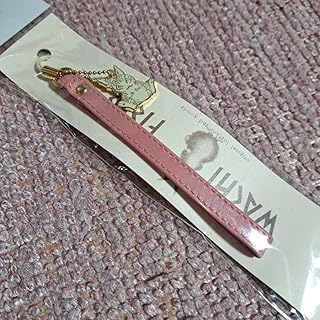 わちふぃーるど ストラップ 桃色