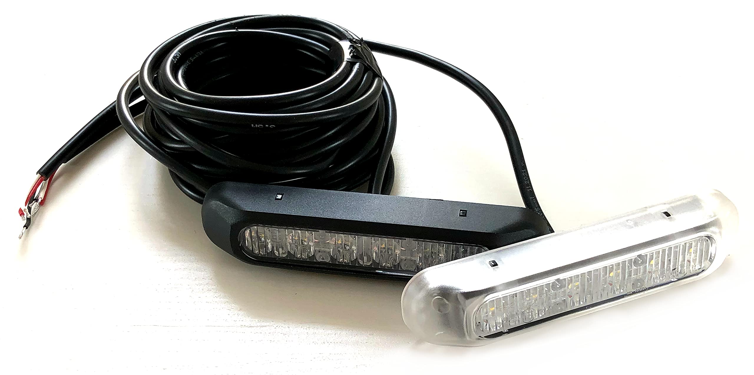 LED Tagfahrleuchten Set - vorne - Compact - 12V/24V - E9 - wasserdicht - Paar - für PKW LKW Wohnmobil