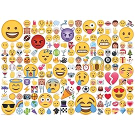 EuroGraphics Emoji (300 Piece) Puzzle, Multi, 19-1/4inx26-3/4in