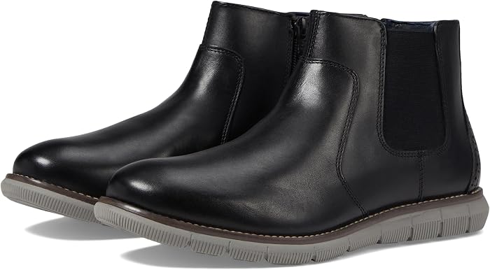 Детские ботинки Johnston & Murphy Holden Chelsea Boot, цвет: Чёрный — фото 1