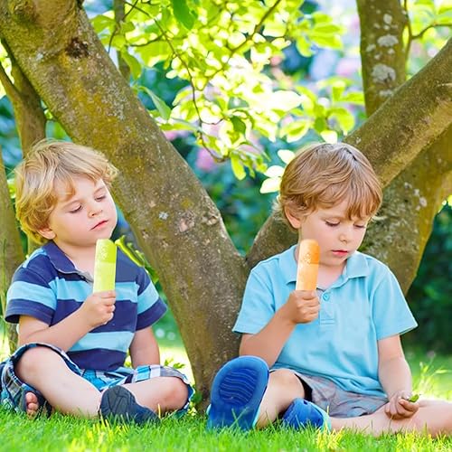 Miniatura 7 de LOMIMOS 200 bolsas para hacer paletas de hielo, bolsas desechables de plástico para paletas de hielo con embudo para adultos y niños, para hacer
