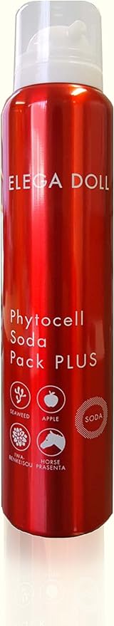 Amazon エレガドール フィトセル ソーダパック プラス リンゴ幹細胞とフコイダン配合の濃密泡炭酸パック ｅｌｅｇａｄｏｌｌ フェイス パック 通販