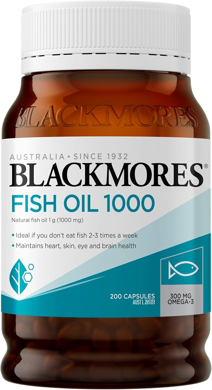 Blackmores Fish Oil 1000 200 Capsules
