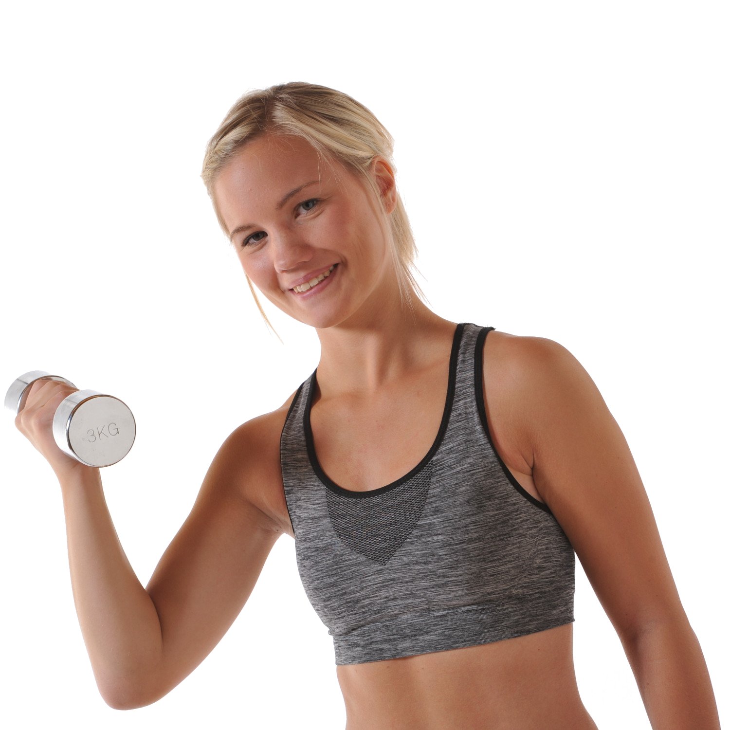 2er Set Chromhantel I Kurzhantel aus Chrom mit Schaumstoffgriff I für Männer, Frauen und Senioren geeignet I 1 bis 5 kg