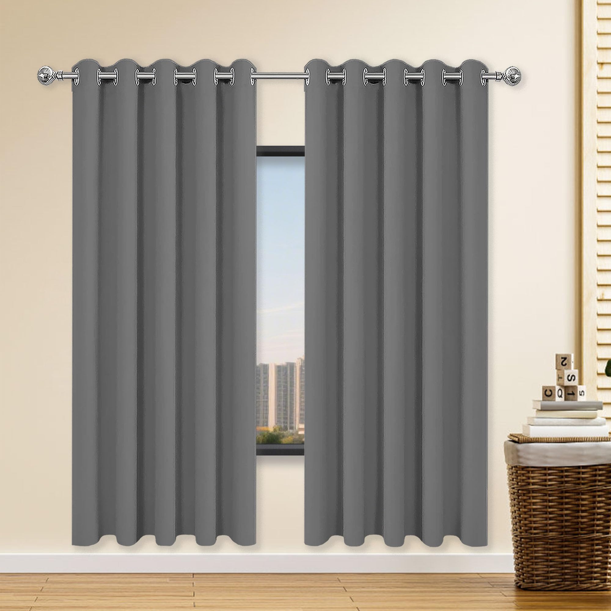 Rideau thermique de chambre occultant et isolant pour des nuits paisibles