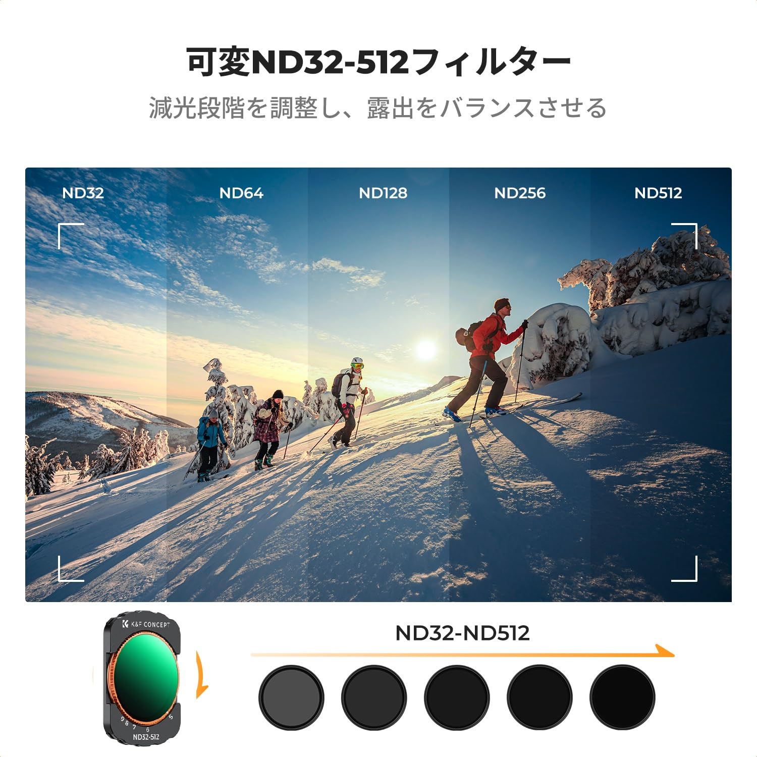 Amazon | K&F Concept DJI OSMO Pocket 3用 レンズフィルターセット