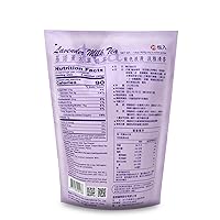 Vista 2 de GINO Lavender Milk Tea, Lavender Tea - Lavender Milk Tea Powder 14 Oz (400 g), (2 PACKS)